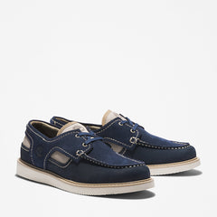 Newmarket II Boat Shoe for Men in Navy Timberland For Sale