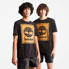 Tree Logo T-Shirt for All Gender in Black Timberland US