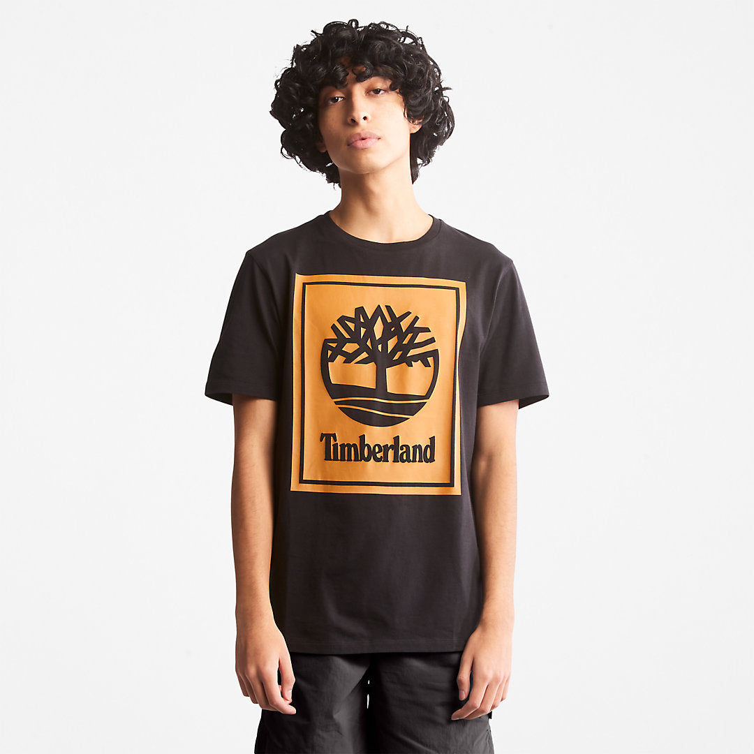 Tree Logo T-Shirt for All Gender in Black Timberland US