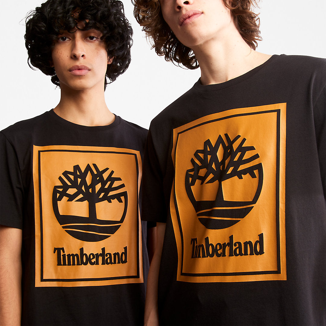 Tree Logo T-Shirt for All Gender in Black Timberland US
