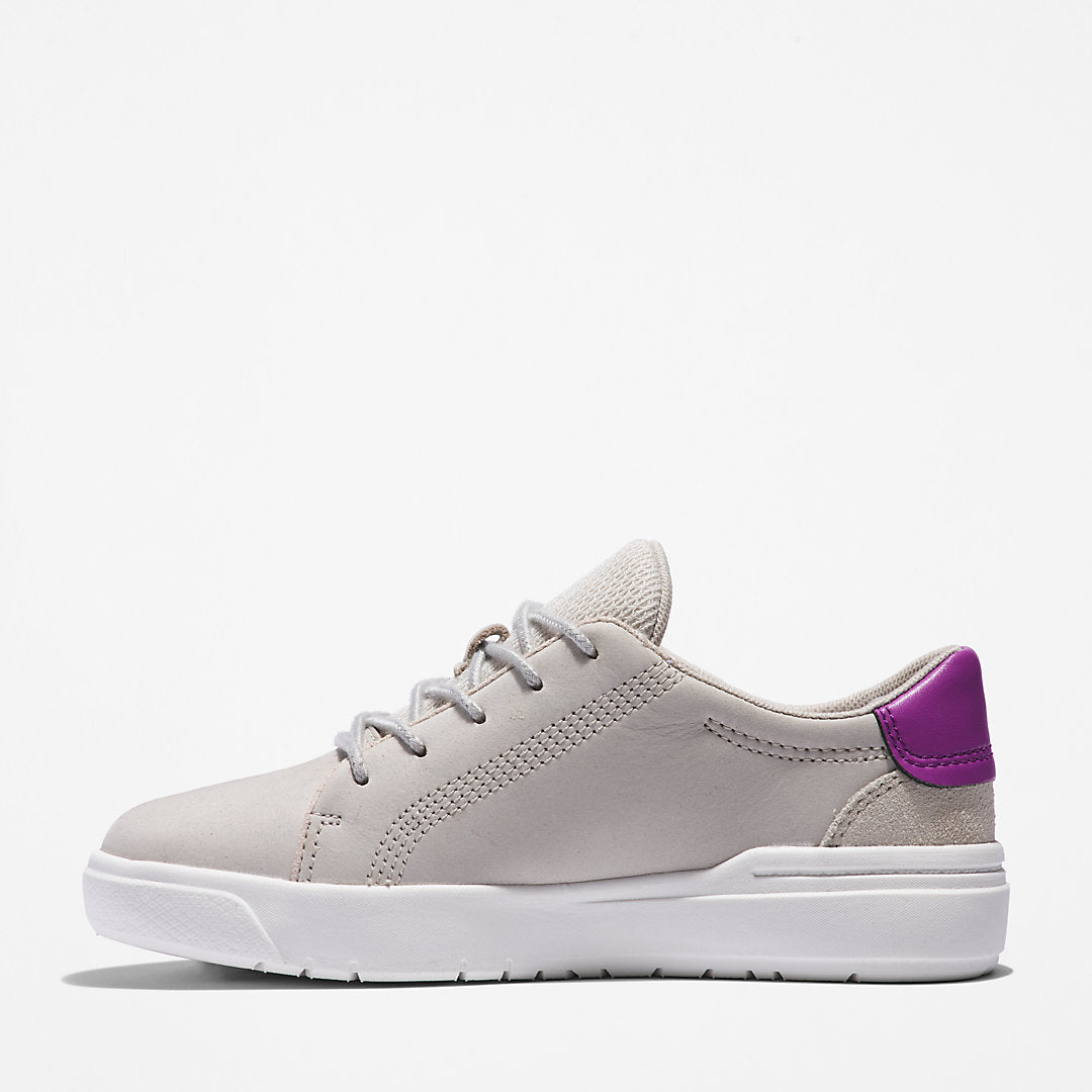 Seneca Bay Leather Trainer for Kids in White Timberland Sale