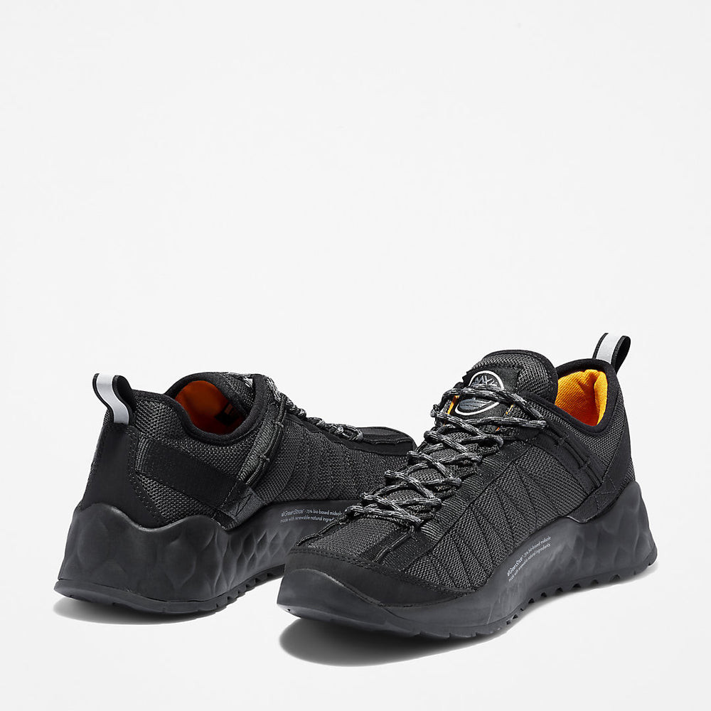 Solar Wave Mesh Sneaker for Men in Monochrome Black Timberland US