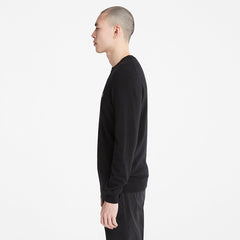 Cohas Brook Crewneck Sweater for Men in Black Timberland Outlet