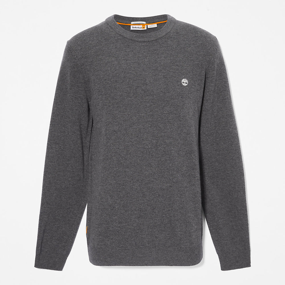 Cohas Brook Crewneck Sweater for Men in Grey Timberland Outlet
