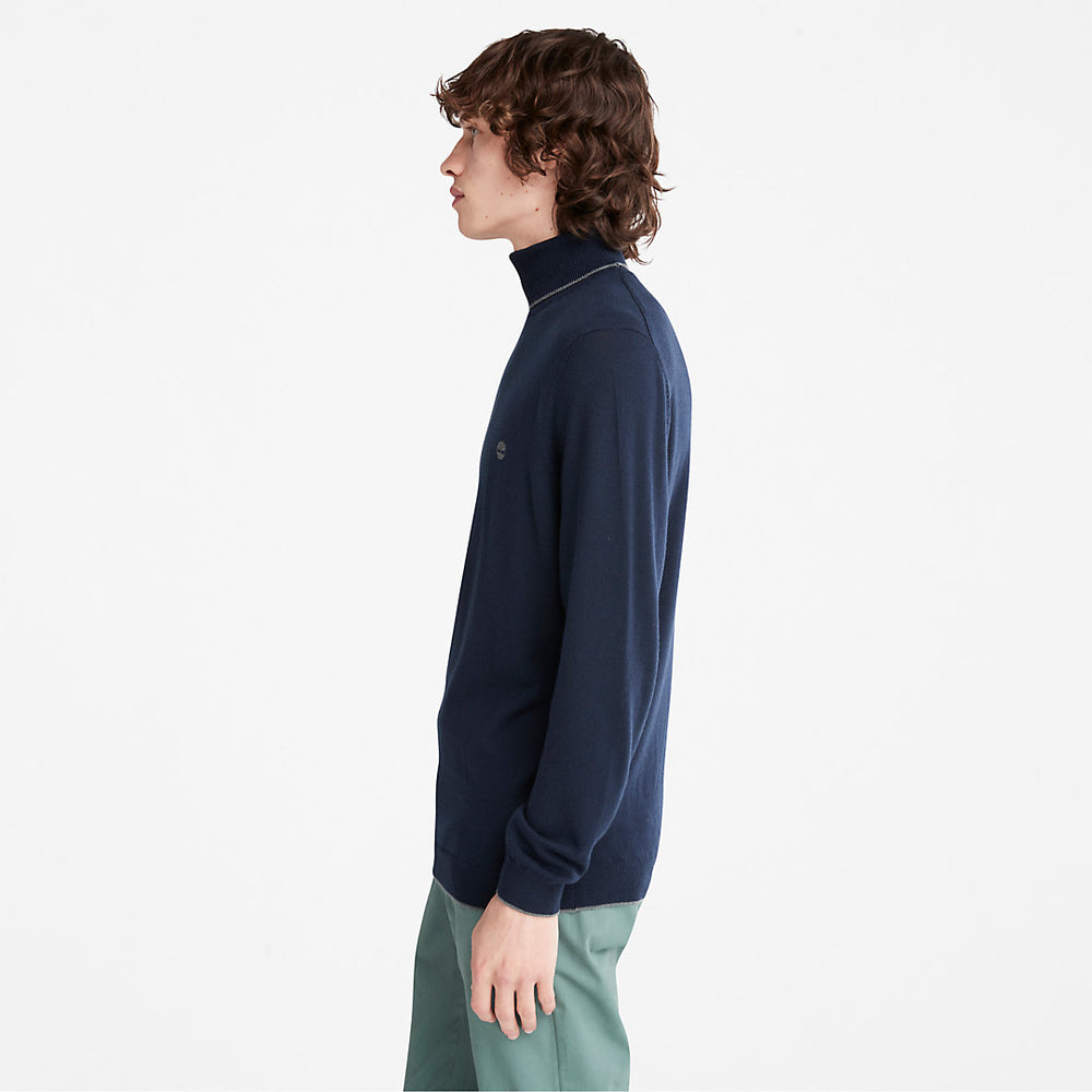 Nissitissit River Merino Sweater for Men in Navy Timberland US