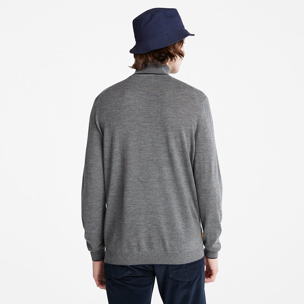 Nissitissit River Merino Sweater for Men in Dark Grey Timberland Outlet