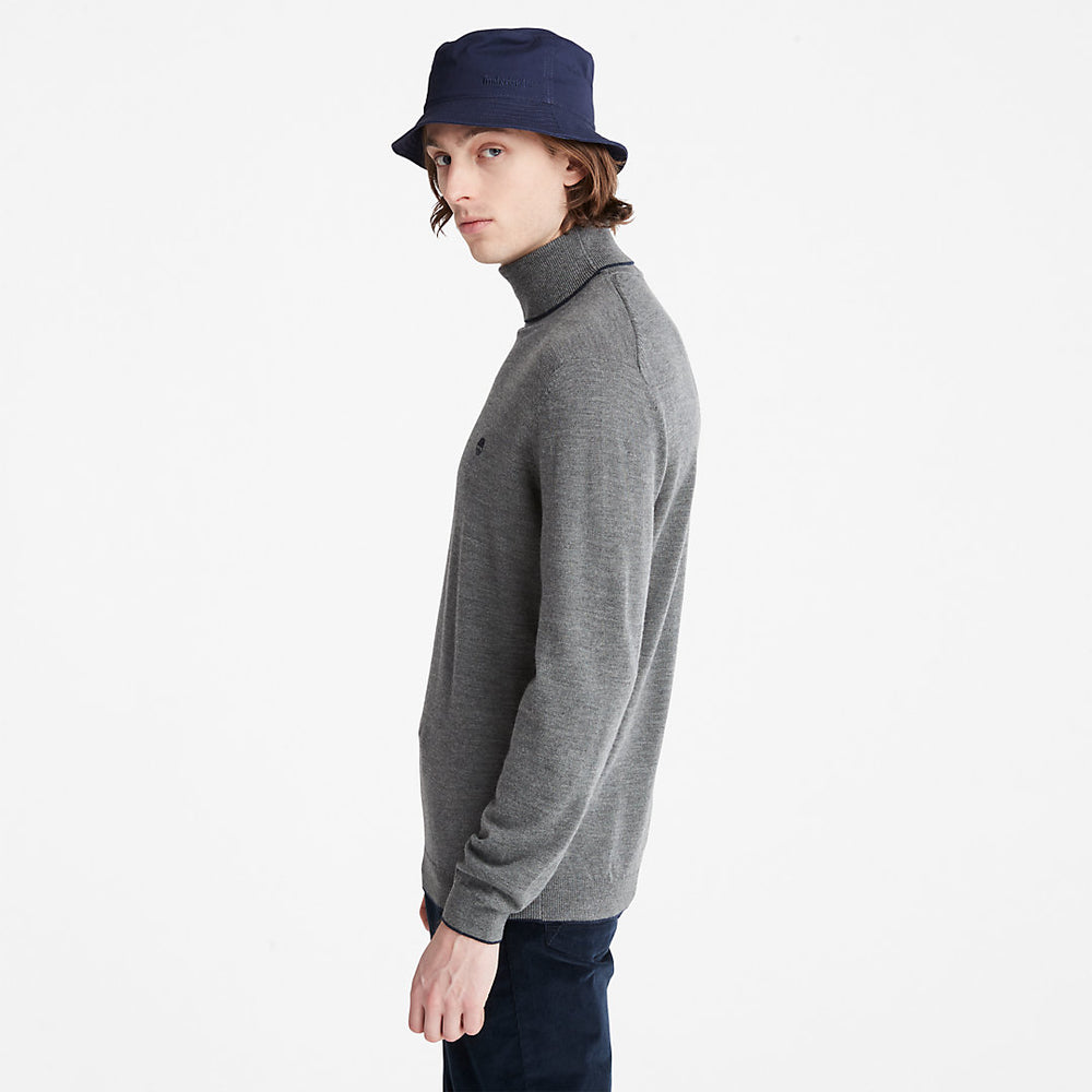 Nissitissit River Merino Sweater for Men in Dark Grey Timberland Outlet
