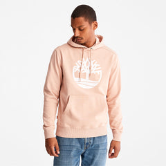 Timberland® Tree-Logo Hoodie for Men in Pink Timberland On Sale