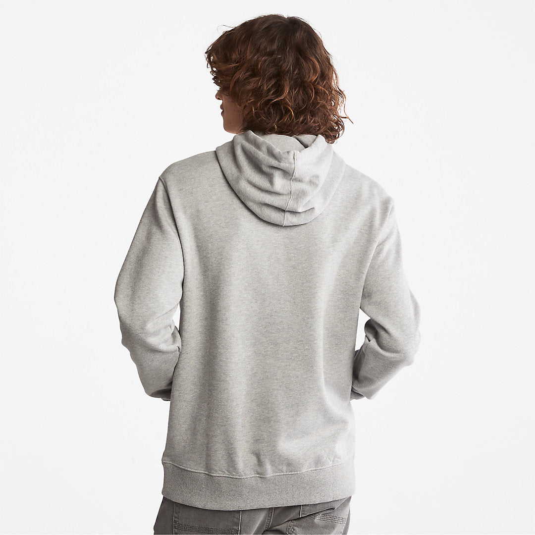 Core Tree Logo Hoodie for Men in Grey Timberland For Sale