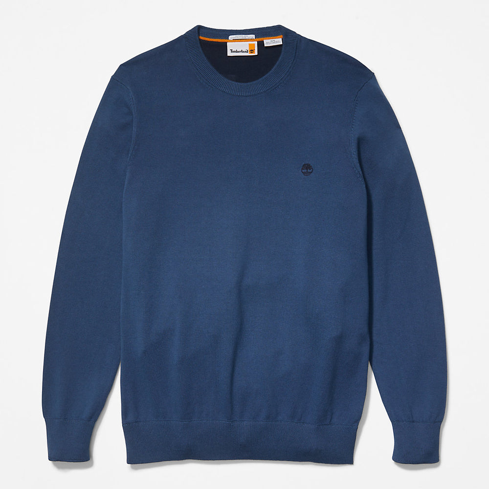 Williams River Organic Cotton Sweater for Men in Blue Timberland Online