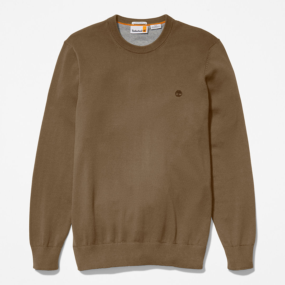 Williams River Organic Cotton Sweater for Men in Dark Green Timberland Discount