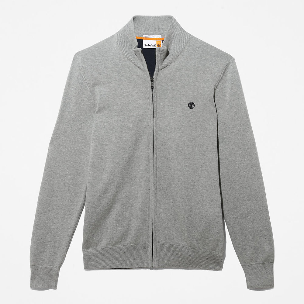 Williams River Full-Zip Sweater for Men in Grey Timberland Online