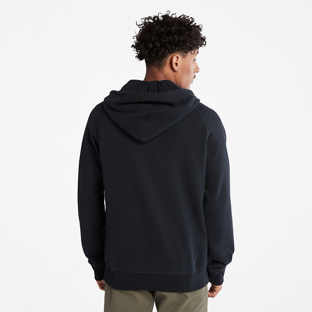 Exeter River Zip Hoodie for Men in Black Timberland Discount