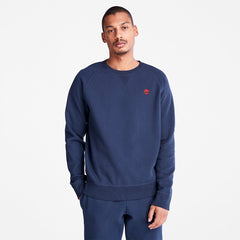 Exeter River Sweatshirt for Men in Navy Timberland On Sale