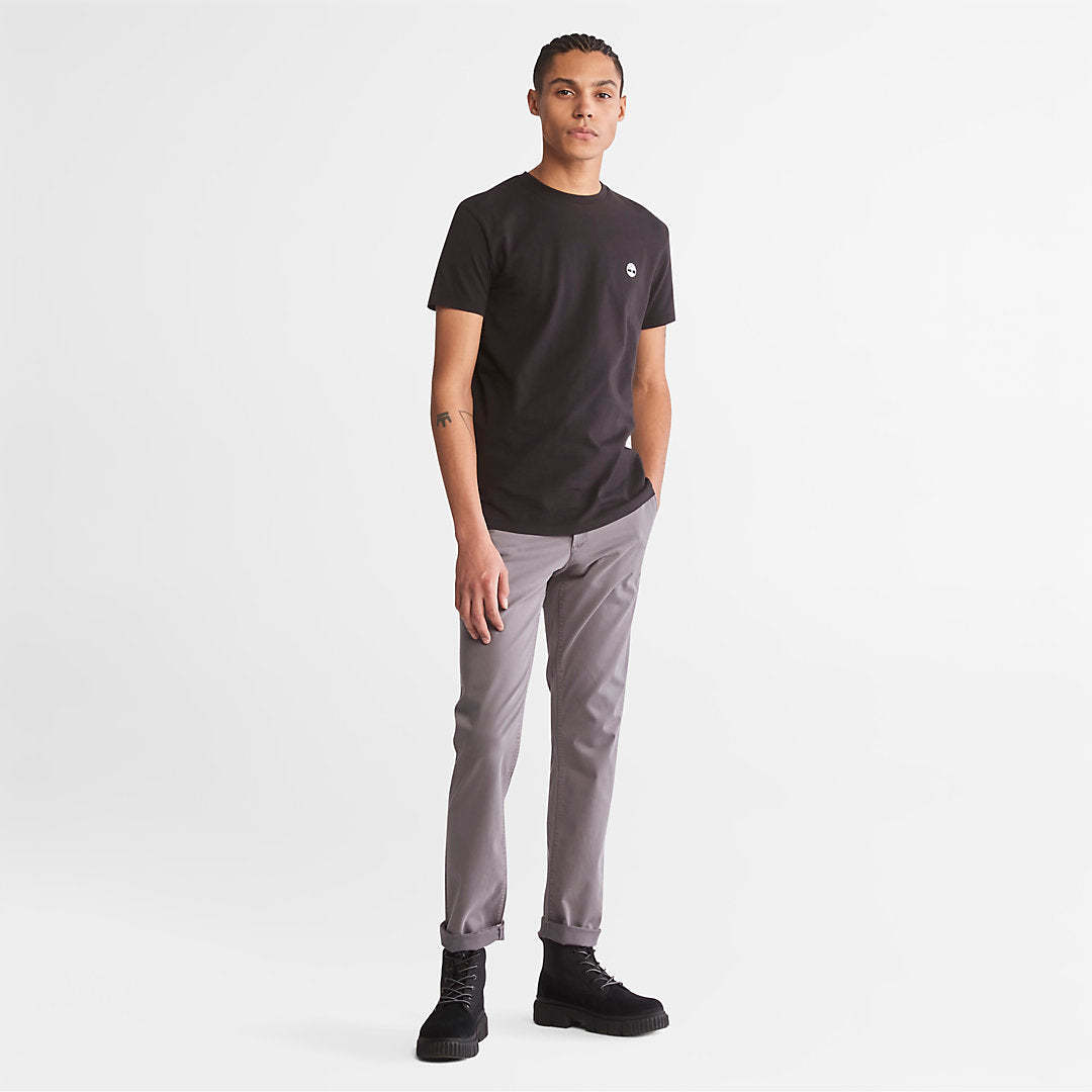 3xPack Organic Cotton T-Shirts for Men in Black, White, Grey Timberland Sale