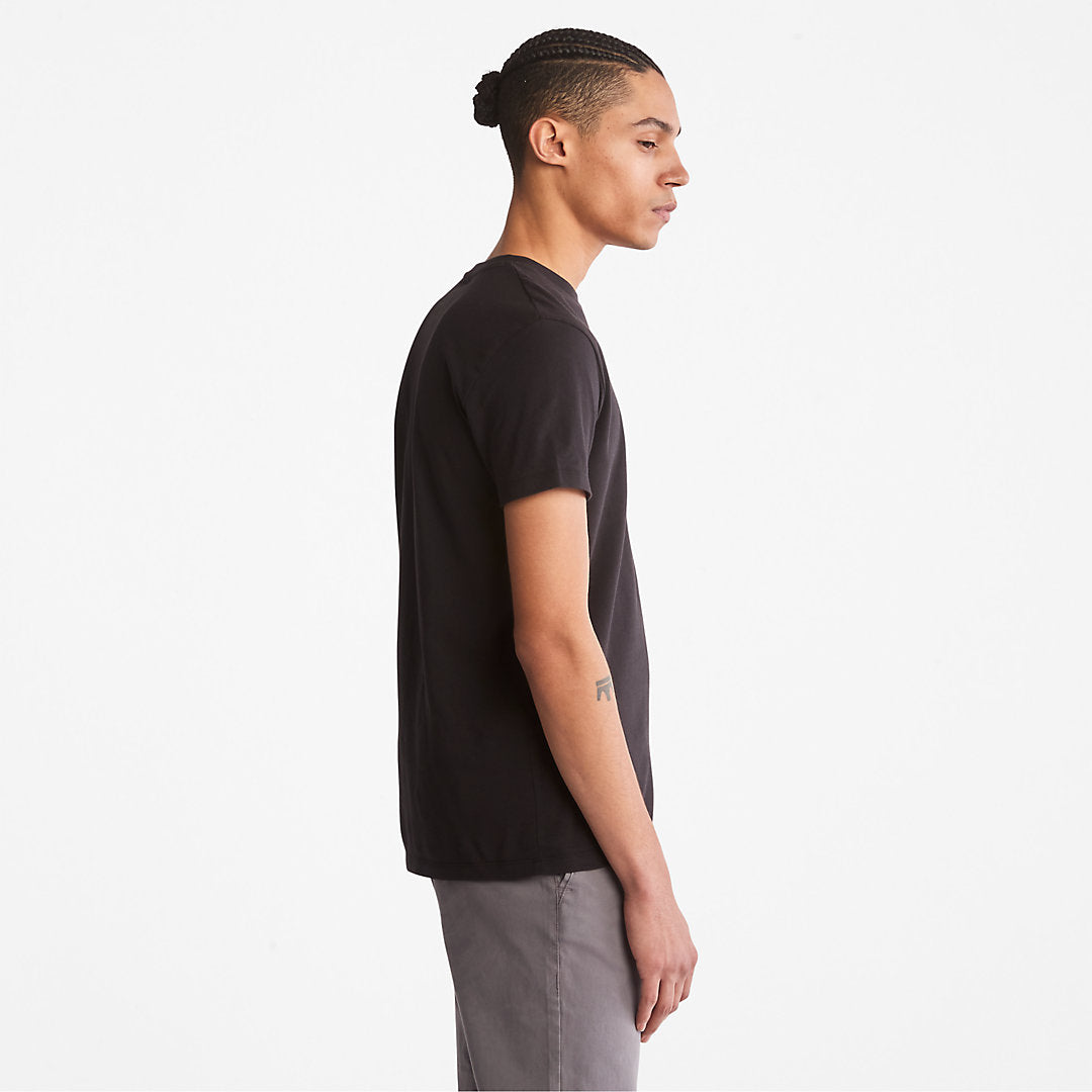 3xPack Organic Cotton T-Shirts for Men in Black, White, Grey Timberland Sale