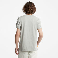 Dunstan River Crew Tee for Men in Grey Timberland Discount