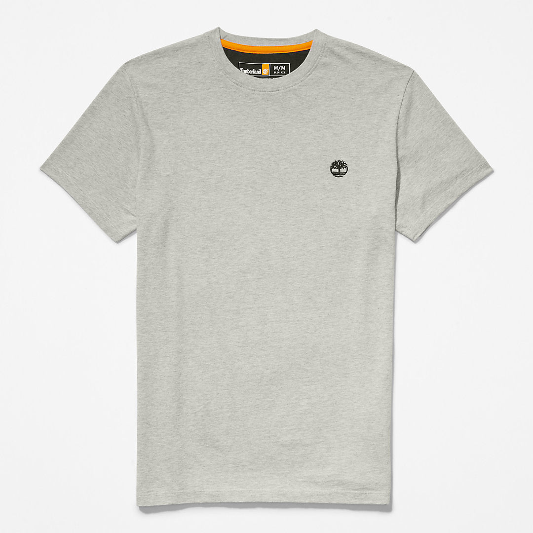 Dunstan River Crew Tee for Men in Grey Timberland Discount