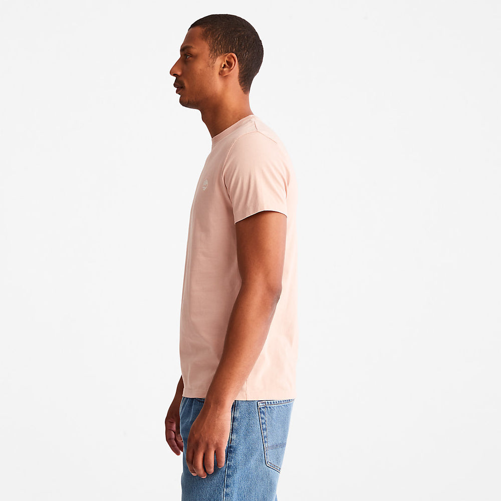 Dunstan River T-Shirt for Men in Light Pink Timberland Discount