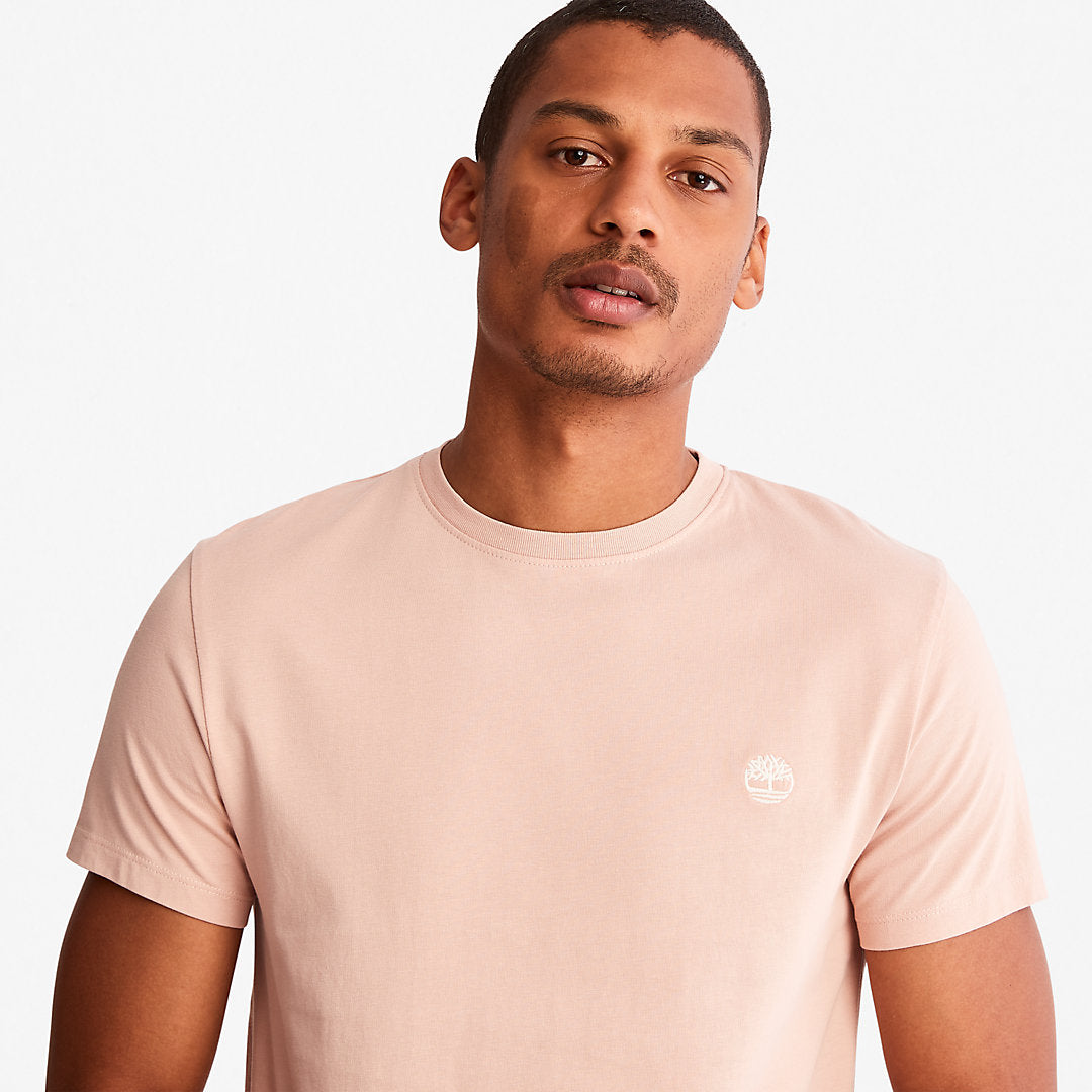 Dunstan River T-Shirt for Men in Light Pink Timberland Discount
