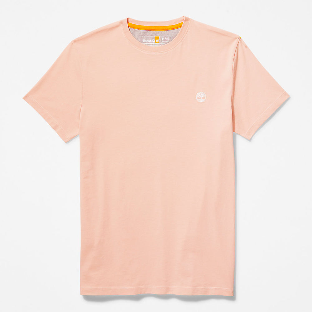 Dunstan River T-Shirt for Men in Light Pink Timberland Discount