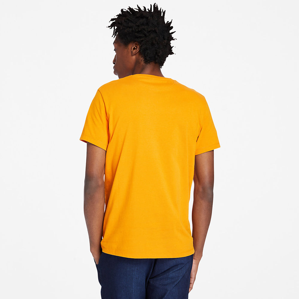Dunstan River Crew Tee for Men in Orange Timberland Online