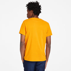 Dunstan River Crew Tee for Men in Orange Timberland Online