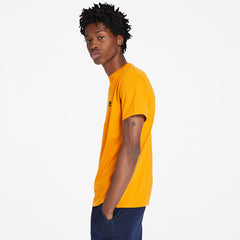 Dunstan River Crew Tee for Men in Orange Timberland Online