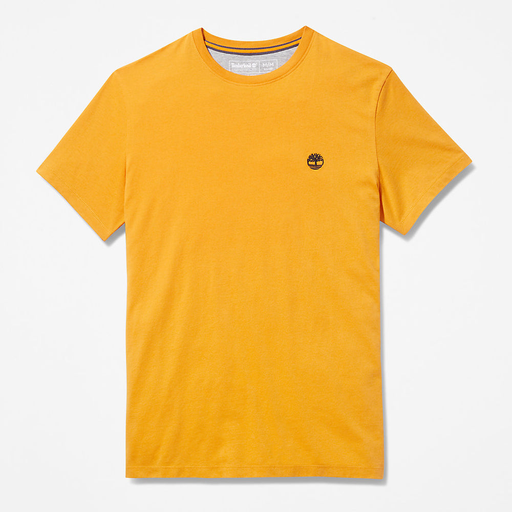 Dunstan River Crew Tee for Men in Orange Timberland Online