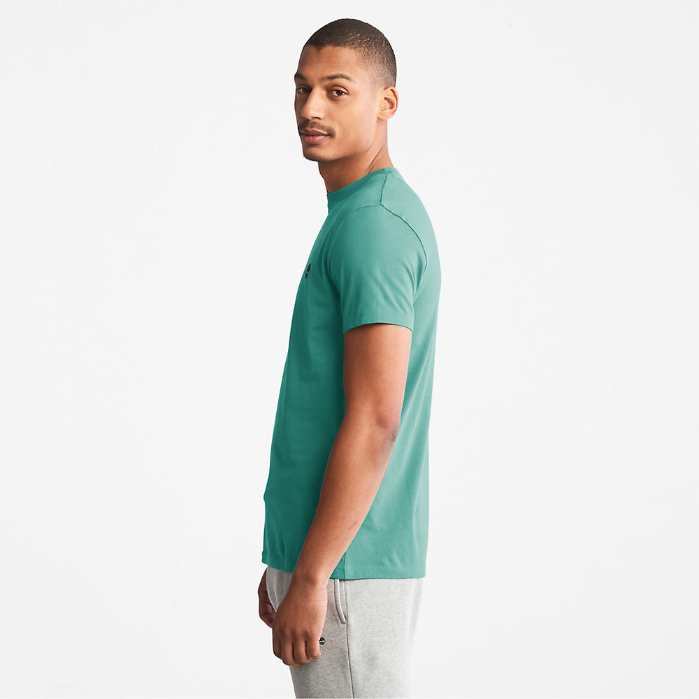 Dunstan River T-Shirt for Men in Green Timberland For Sale