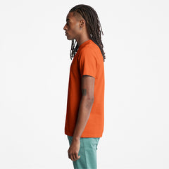 Dunstan River T-Shirt for Men in Orange Timberland Outlet