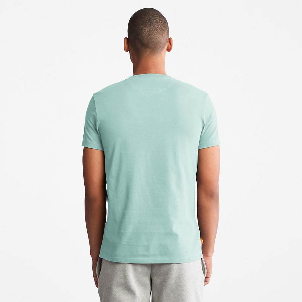 Dunstan River T-Shirt for Men in Light Green Timberland Discount