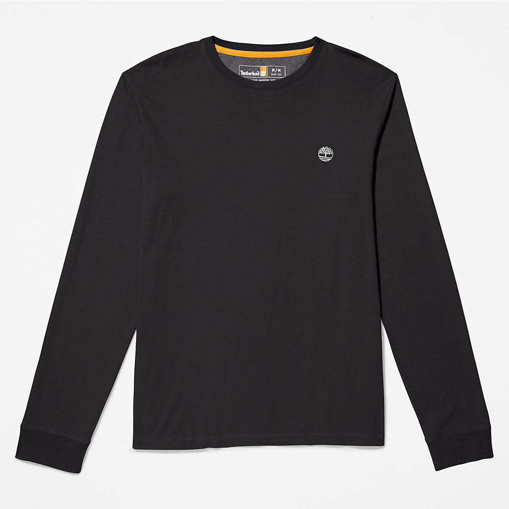 Dunstan River LS T-Shirt for Men in Black Timberland Sale