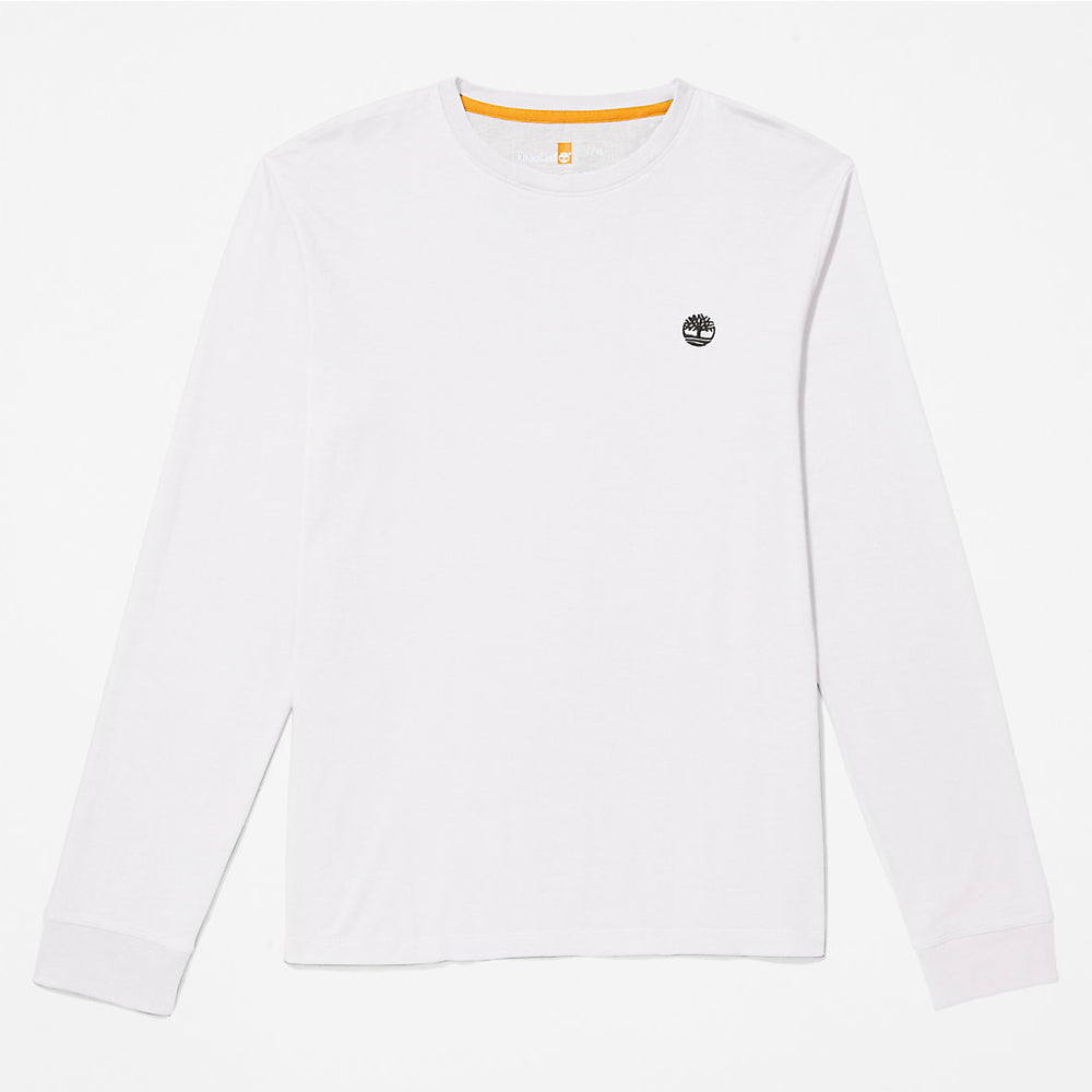 Dunstan River LS T-Shirt for Men in White Timberland On Sale
