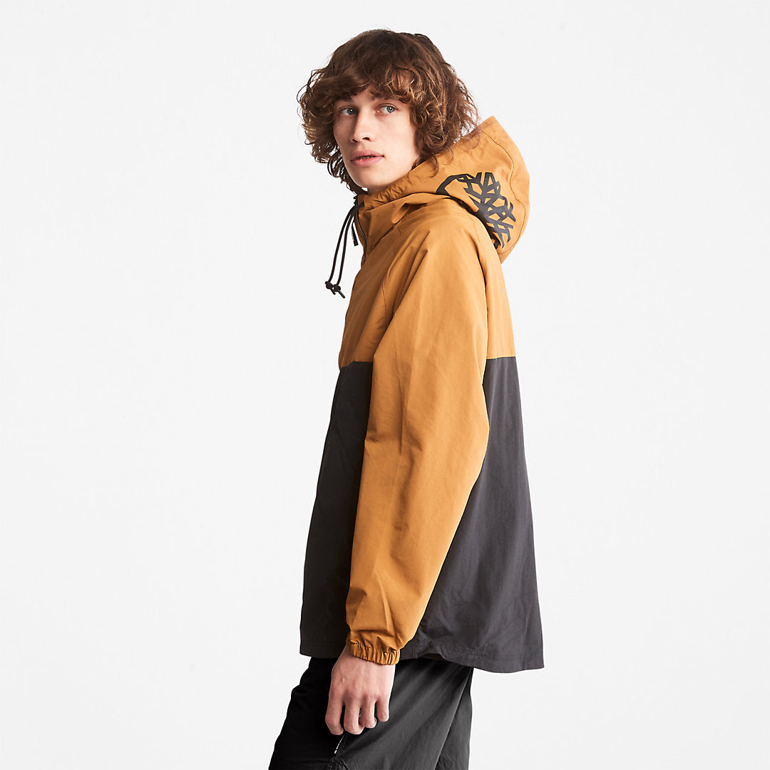 Pullover Windbreaker Jacket for All Gender in Yellow Timberland Sale
