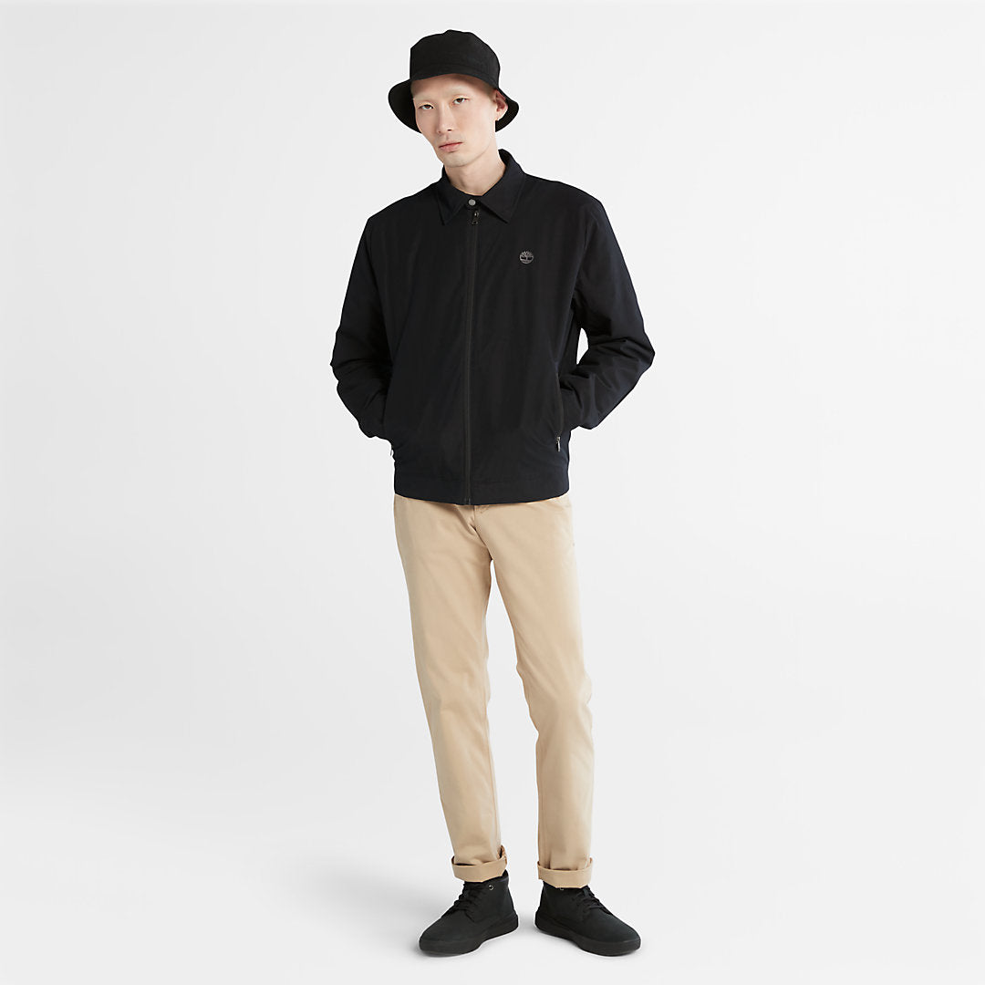 Stratham Bomber Jacket for Men in Black Timberland Sale