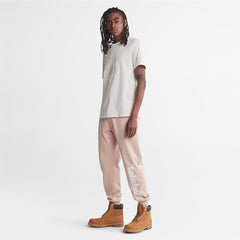 Core Logo Sweatpants for Men in Light Pink Timberland US