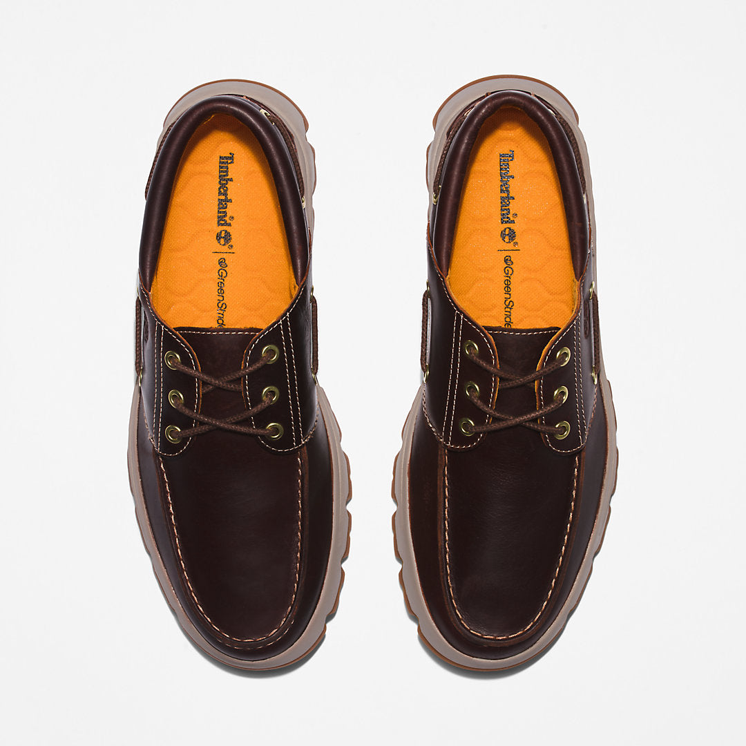 GreenStride™ TBL® Originals EK+ Moc-toe Boat Shoe for Men in Burgundy Timberland On Sale