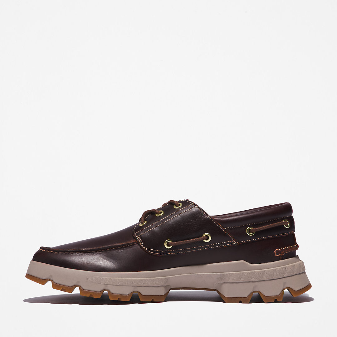 GreenStride™ TBL® Originals EK+ Moc-toe Boat Shoe for Men in Burgundy Timberland On Sale