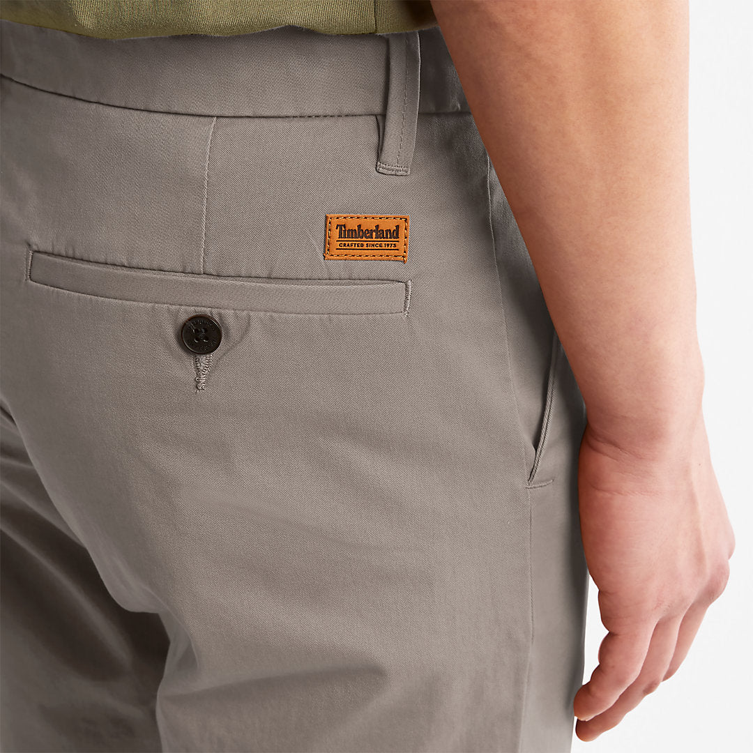 Sargent Lake Stretch Chinos for Men in Grey Timberland Online
