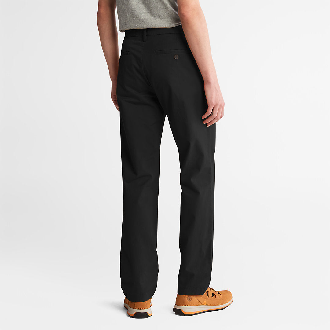 Squam Lake Twill Chino Pants for Men in Black Timberland On Sale