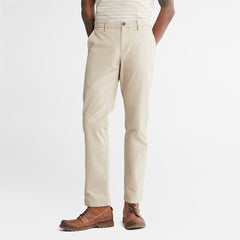 Squam Lake Stretch Chinos for Men in Beige Timberland Discount