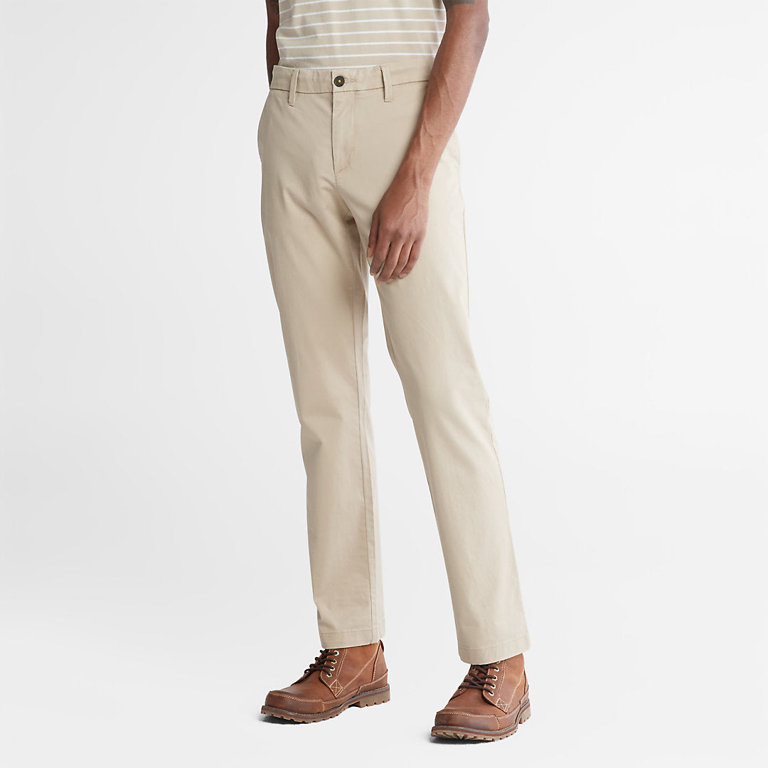 Squam Lake Stretch Chinos for Men in Beige Timberland Discount