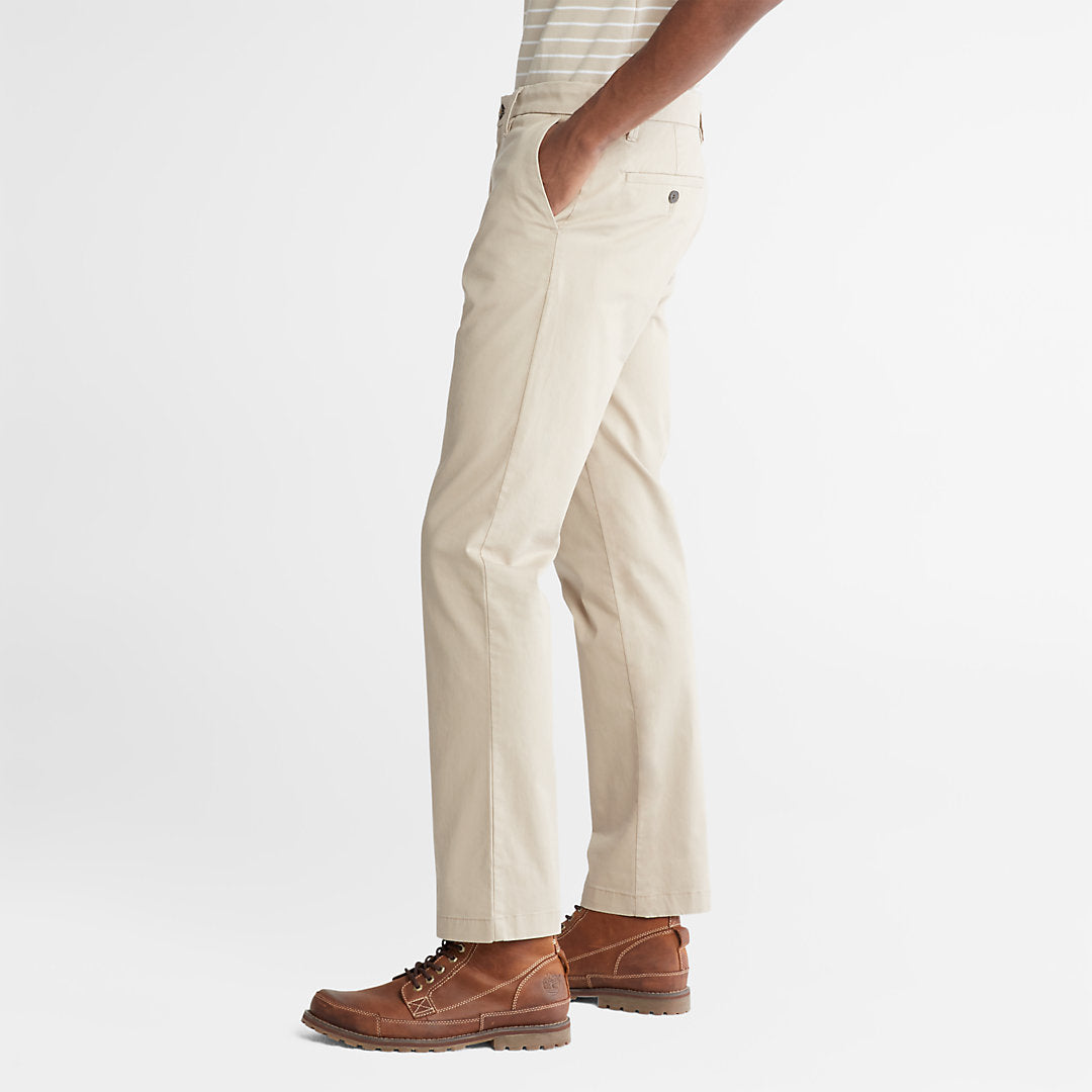 Squam Lake Stretch Chinos for Men in Beige Timberland Discount