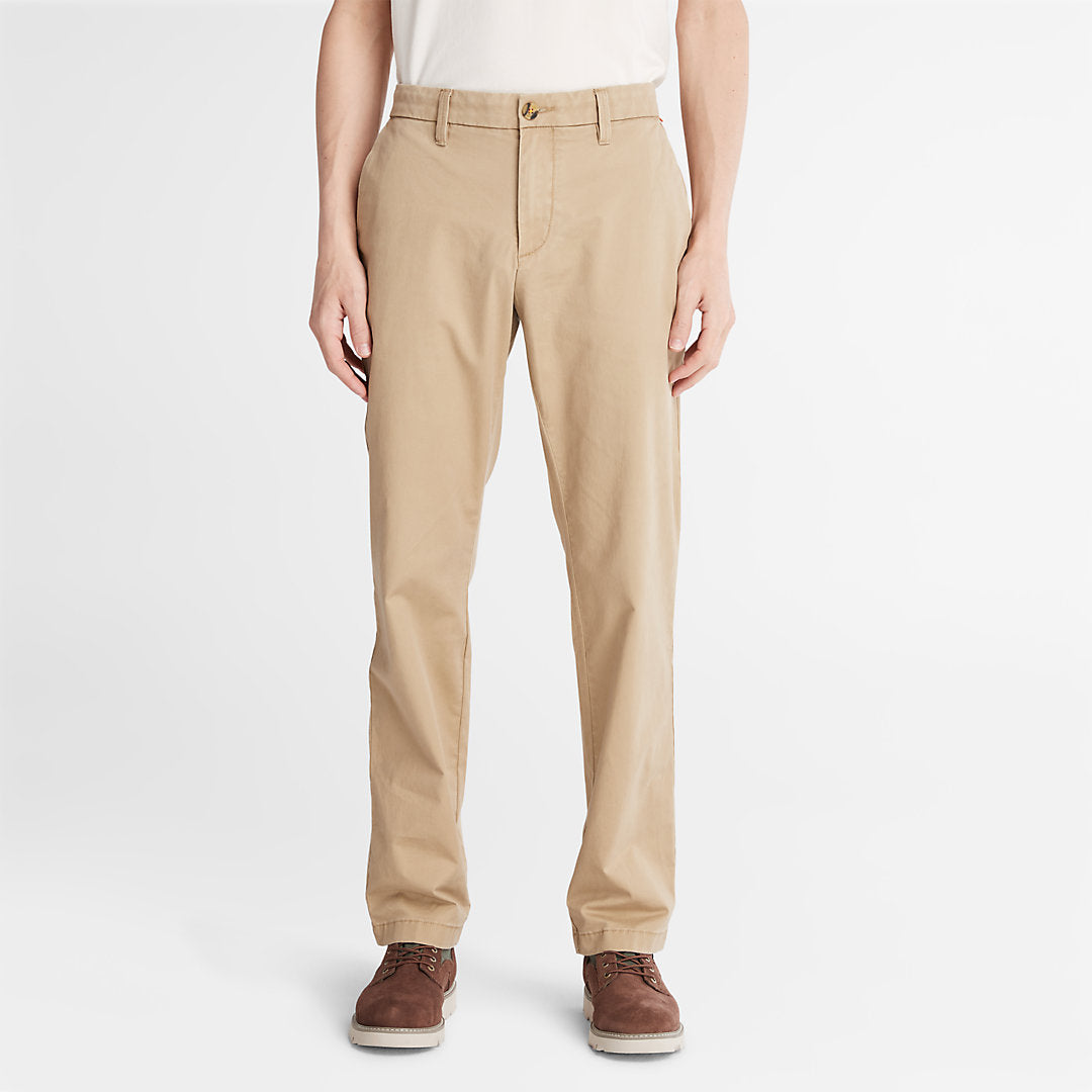 Squam Lake Twill Chino Pants for Men in Khaki Timberland US