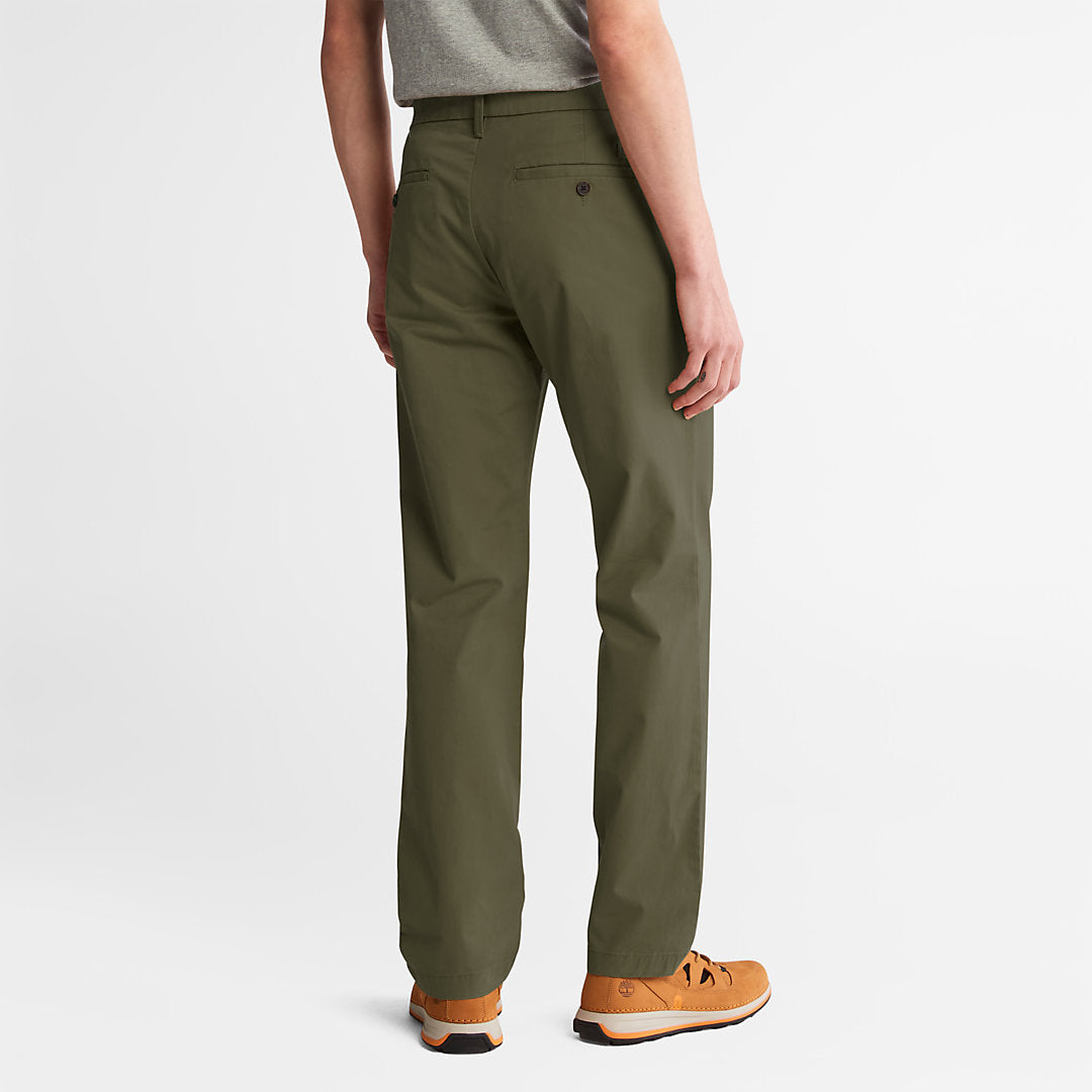 Squam Lake Twill Chino Pants for Men in Green Timberland For Sale