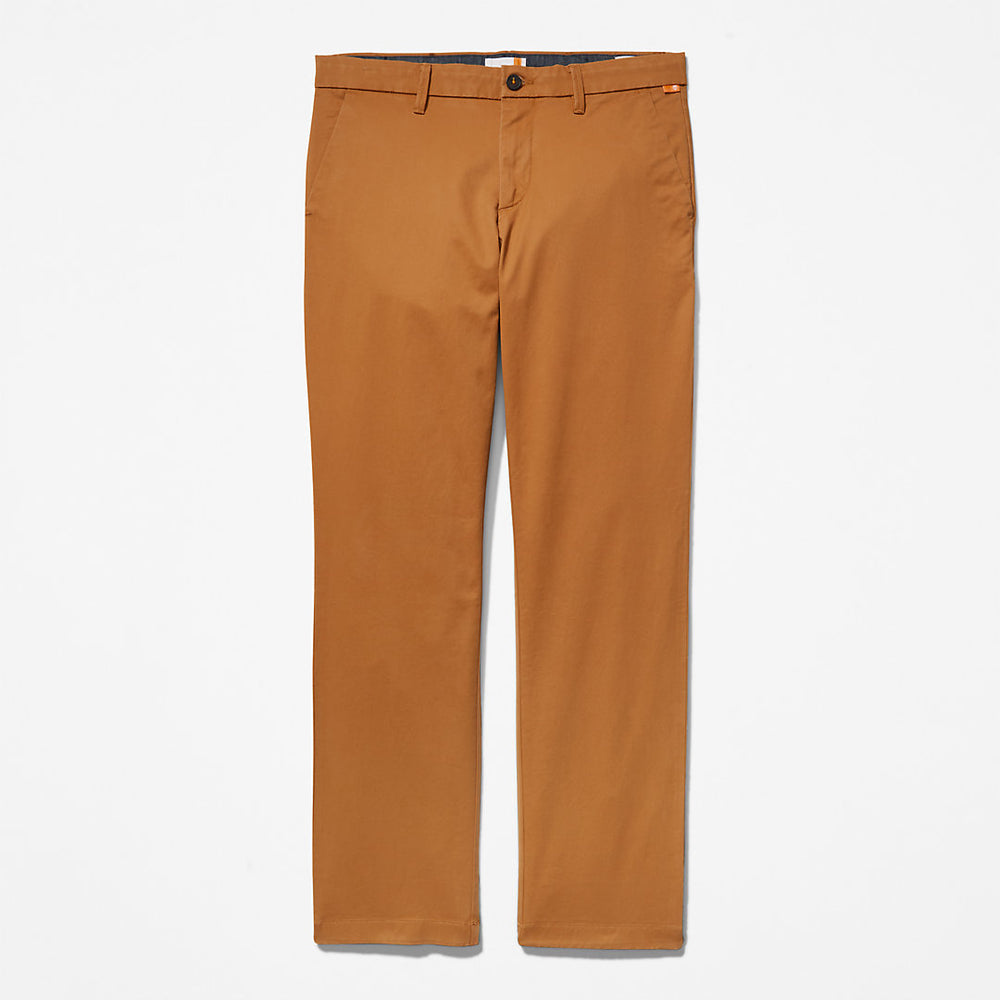 Squam Lake Twill Chino Pants for Men in Yellow Timberland On Sale