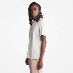Kennebec River Tree-Logo T-Shirt for Men in White Timberland Outlet