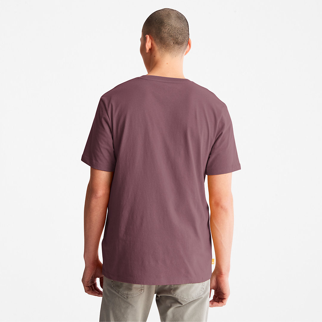 Kennebec River Tree-Logo T-Shirt for Men in Purple Timberland Online