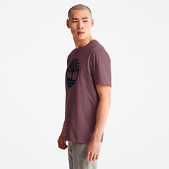 Kennebec River Tree-Logo T-Shirt for Men in Purple Timberland Online